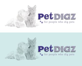 Logo Design entry 1422354 submitted by desperatepoet to the Logo Design for PetDigz run by dmichalik