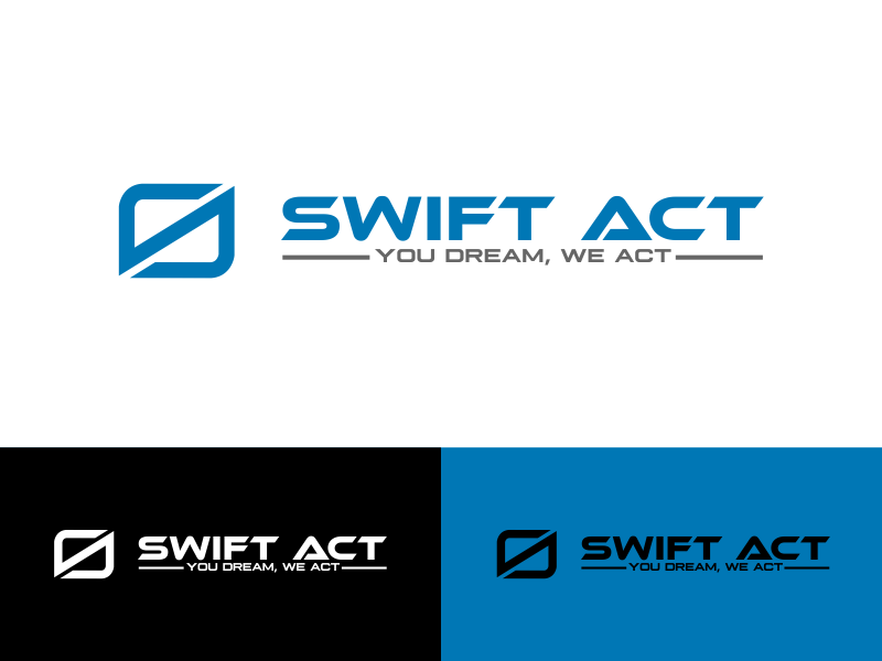 Logo Design entry 1423497 submitted by einaraees to the Logo Design for Swift Act run by Mohamed.madbouly