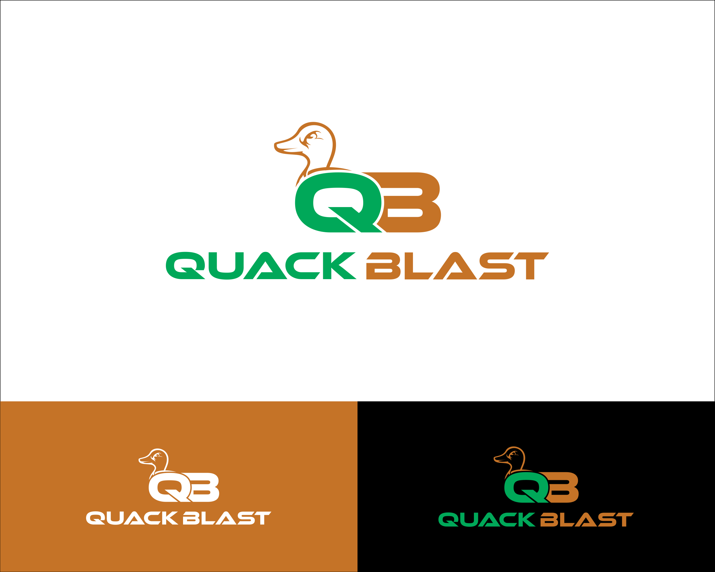 Logo Design entry 1424049 submitted by Destination to the Logo Design for Quack Blast run by jtmcccamy