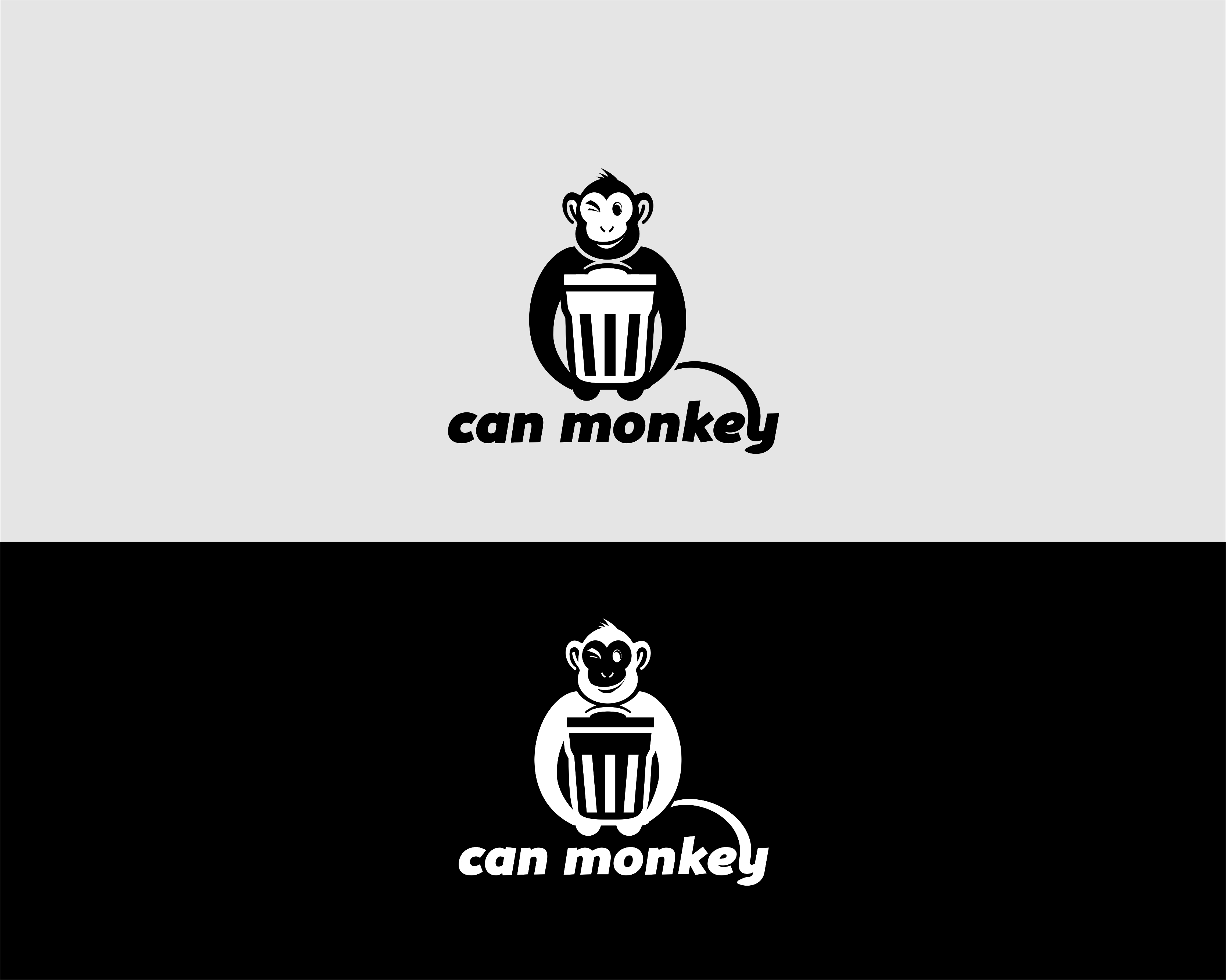 Logo Design entry 1425489 submitted by eleverage consults to the Logo Design for can monkey run by canmonkey1