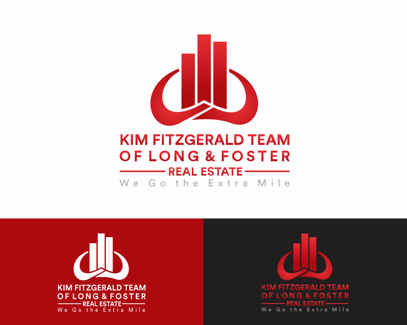 Logo Design entry 1426812 submitted by taufik30 to the Logo Design for Kim Fitzgerald Team of Long & Foster Real Estate run by celine.vanderlinden@lnf.com