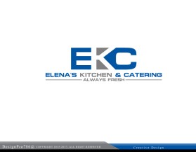 Logo Design entry 1427283 submitted by cclia to the Logo Design for Elena's Kitchen & Catering run by elenastastyfood@gmail.com