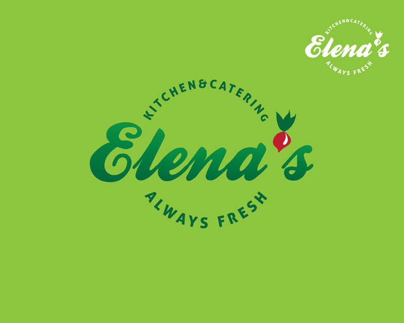 Logo Design entry 1427346 submitted by mv to the Logo Design for Elena's Kitchen & Catering run by elenastastyfood@gmail.com