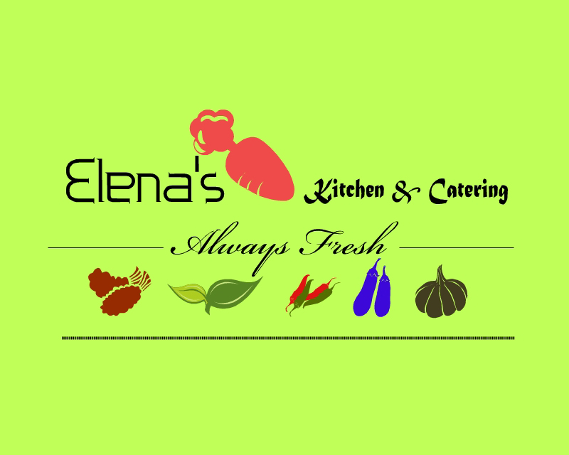 Logo Design entry 1427321 submitted by sashintha to the Logo Design for Elena's Kitchen & Catering run by elenastastyfood@gmail.com