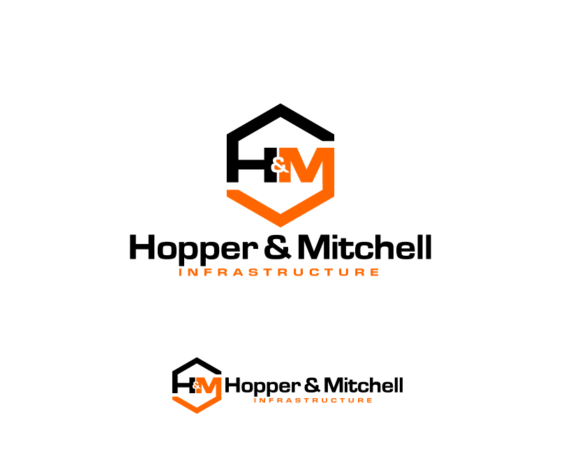 Logo Design entry 1428136 submitted by jellareed to the Logo Design for Hopper & Mitchell Infrastructure  run by Dhopper151@gmail.com