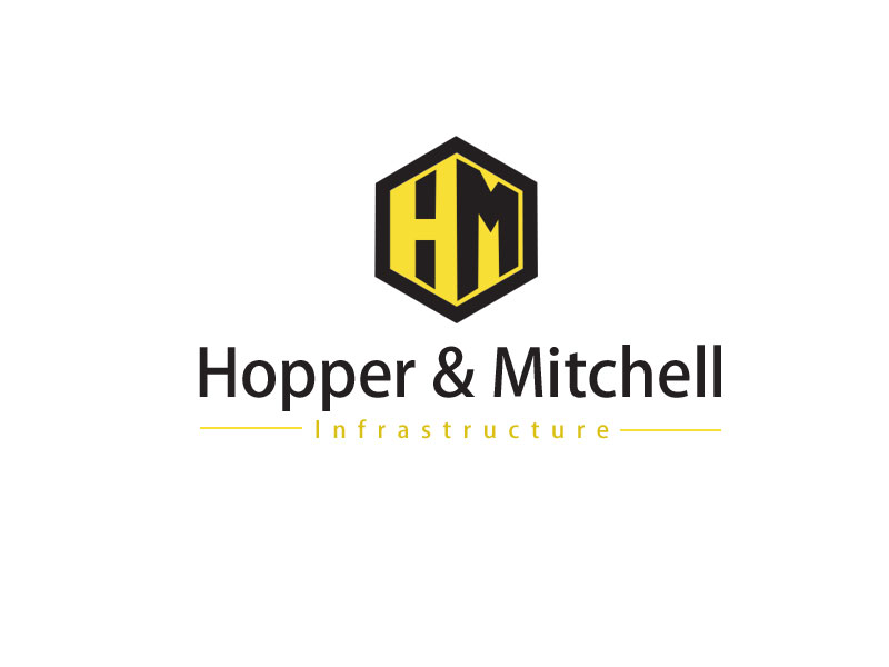 Logo Design entry 1428137 submitted by DzinerIdea to the Logo Design for Hopper & Mitchell Infrastructure  run by Dhopper151@gmail.com