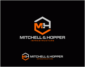 Logo Design entry 1428153 submitted by danni22 to the Logo Design for Hopper & Mitchell Infrastructure  run by Dhopper151@gmail.com