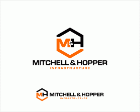 Logo Design entry 1428154 submitted by shanks to the Logo Design for Hopper & Mitchell Infrastructure  run by Dhopper151@gmail.com