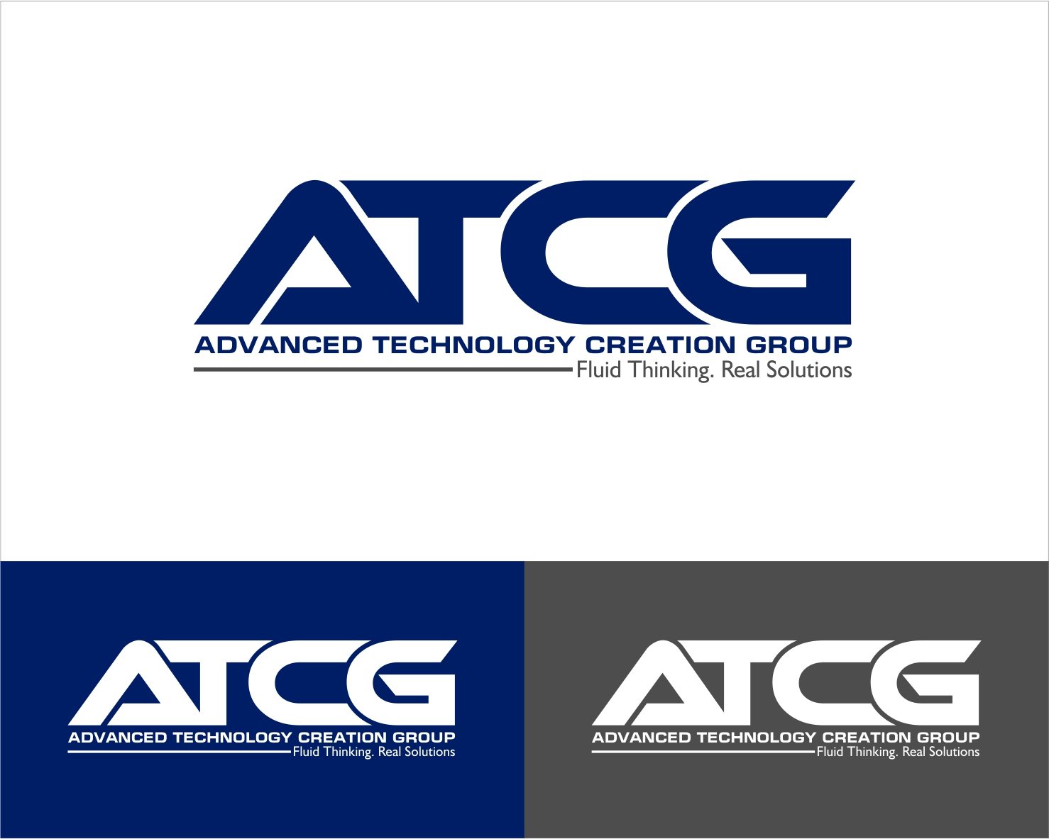 Logo Design entry 1428760 submitted by danni22 to the Logo Design for "Advanced Technology Creation Group" or the initials "ATCG" run by Dshaffer31