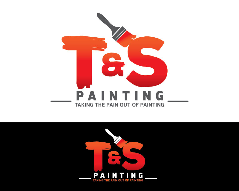 Logo Design entry 1437046 submitted by JamieSonCreative to the Logo Design for T & S Painting run by TandSPainting