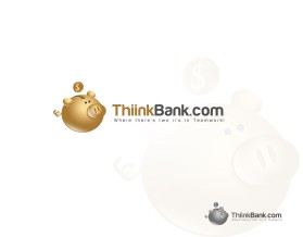 Logo Design Entry 1437179 submitted by shivabomma to the contest for ThiinkBank.com run by MaxCool33