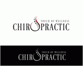 Logo Design entry 1439010 submitted by graphite to the Logo Design for Touch of Wellness Chiropractic run by karenmh125