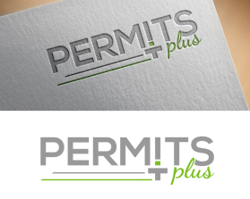 Logo Design entry 1442044 submitted by yudo81 to the Logo Design for Permits Plus (plus symbol can also be used ) run by permitsplus