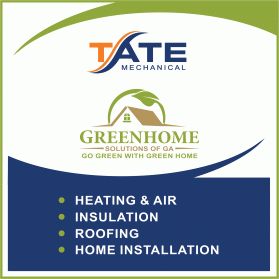 Graphic Design entry 1442301 submitted by pingpong to the Graphic Design for Greenhome Solutions of GA AND Tate Mechanical run by koearthcents@gmail.com