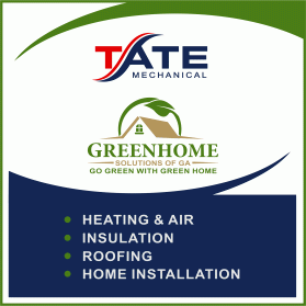 Graphic Design entry 1442341 submitted by yudo81 to the Graphic Design for Greenhome Solutions of GA AND Tate Mechanical run by koearthcents@gmail.com