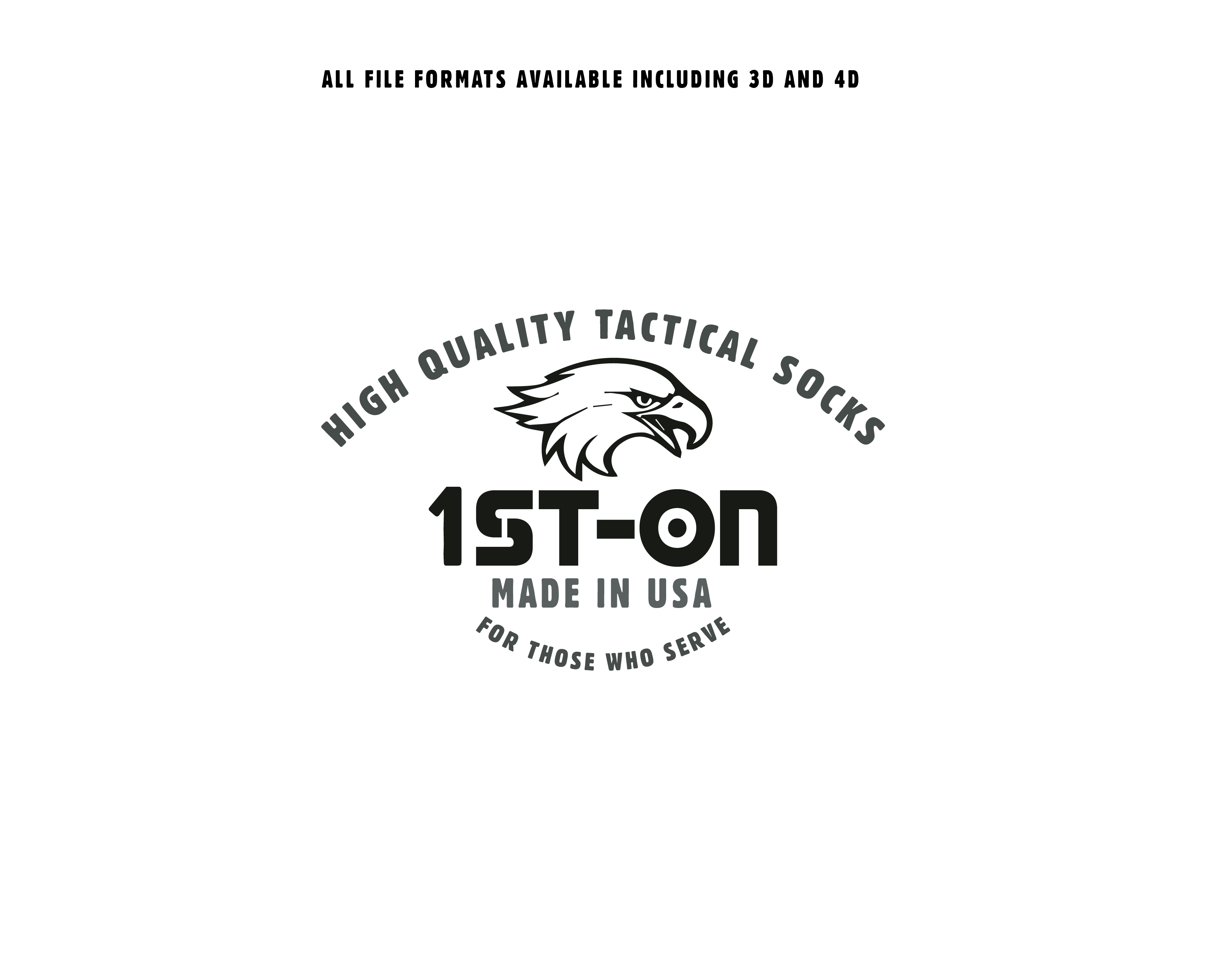 Logo Design entry 1442449 submitted by IZTDesigns to the Logo Design for FirstOn - Made in USA - High Quality Tactical Socks run by ticketplayer