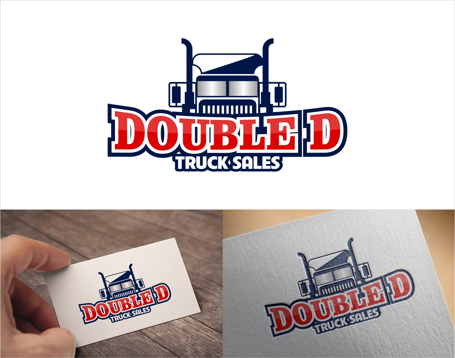 Logo Design entry 1442952 submitted by danni22 to the Logo Design for  Double D Truck Sales  run by amtrucking11