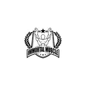 Logo Design entry 1443177 submitted by FactoryMinion to the Logo Design for Immortal Muscle run by jharris12