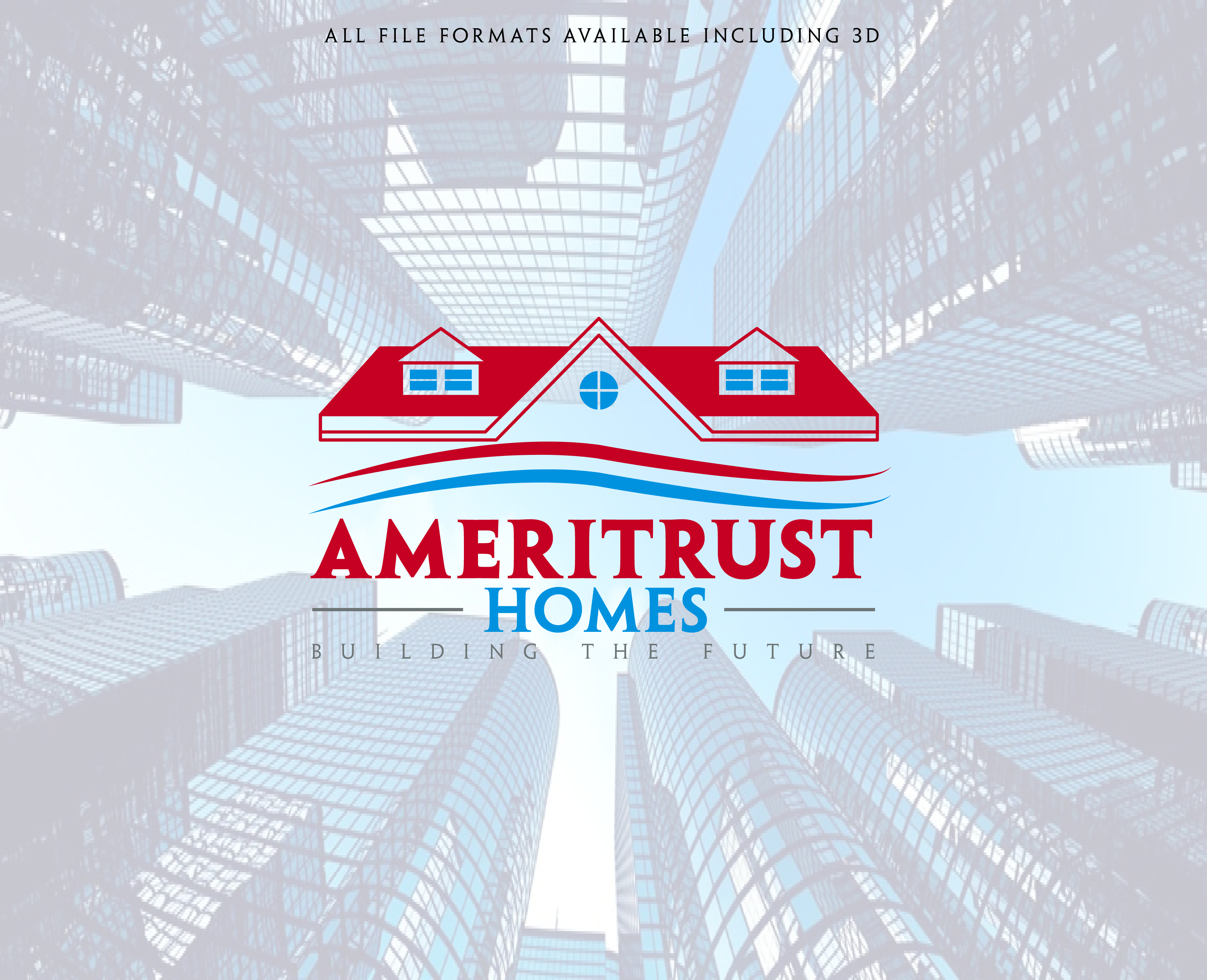 Logo Design entry 1444570 submitted by IZTDesigns to the Logo Design for Ameritrust Homes run by BIGTeam