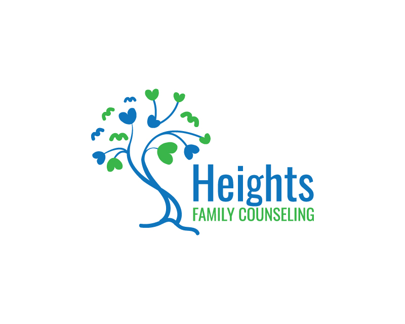 Logo Design entry 1444865 submitted by Amit1991 to the Logo Design for Heights Family Counseling run by Akaggies