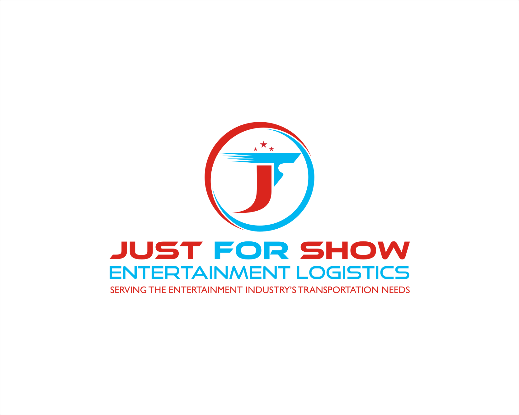 Logo Design entry 1445464 submitted by Wonkberan to the Logo Design for Just For Show Entertainment Logistics run by Elyon