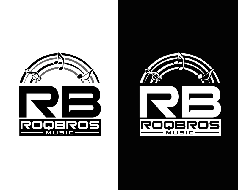 Logo Design entry 1445996 submitted by Ethan to the Logo Design for roqbros music run by roqmon