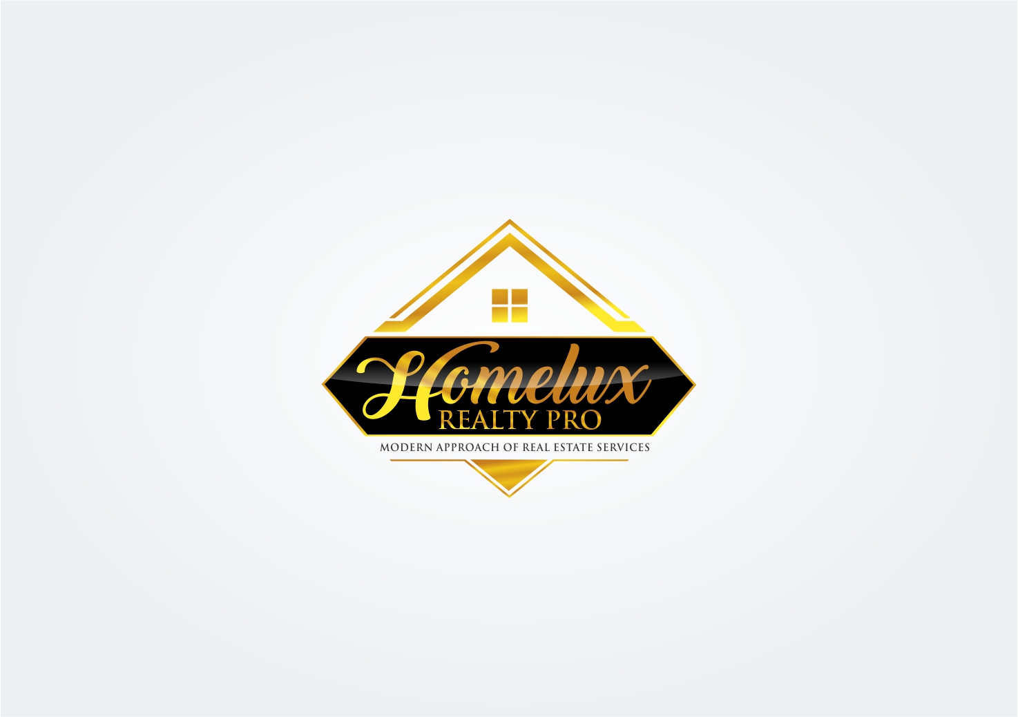 Logo Design entry 1449868 submitted by eleverage consults to the Logo Design for HOMELUX REALTY PRO run by anisakimmig