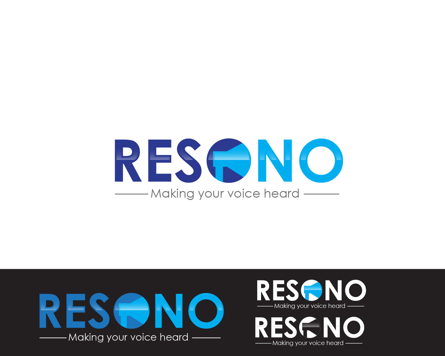 Logo Design entry 1449938 submitted by JBsign to the Logo Design for Resono run by dornay@gmail.com