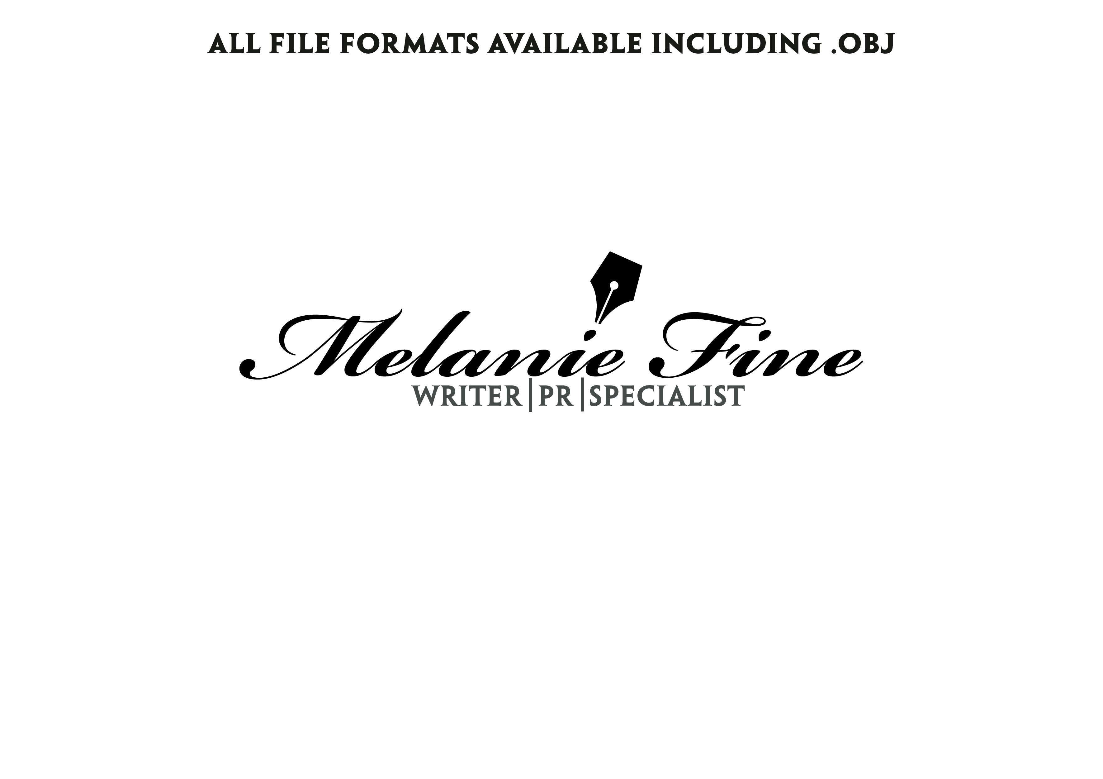 Logo Design entry 1451067 submitted by IZTDesigns to the Logo Design for Melanie Fine run by cantormel