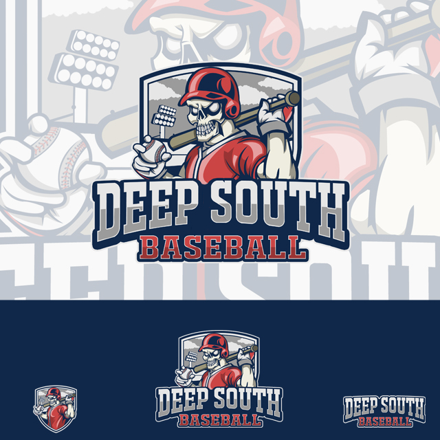Logo Design entry 1451496 submitted by GTS to the Logo Design for Deep South Baseball run by jdv0521