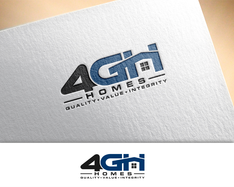 Logo Design entry 1452006 submitted by jellareed to the Logo Design for 4GH Homes run by lhenryp1