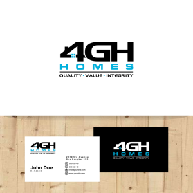 Logo Design entry 1451852 submitted by irnawan to the Logo Design for 4GH Homes run by lhenryp1