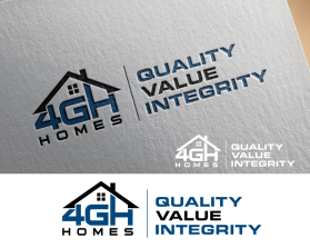 Logo Design entry 1451855 submitted by marsell to the Logo Design for 4GH Homes run by lhenryp1