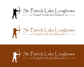 Logo Design entry 1452167 submitted by acha to the Logo Design for St. Patrick Lake Longbows run by erikhoff