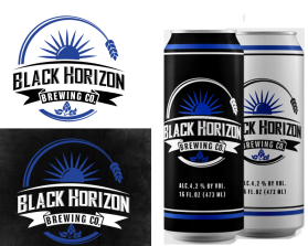 Graphic Design entry 1452744 submitted by 99morbe to the Graphic Design for Black Horizon Brewing Company run by BHBC7560