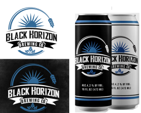 Graphic Design entry 1452745 submitted by 99morbe to the Graphic Design for Black Horizon Brewing Company run by BHBC7560