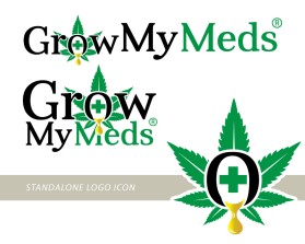 Logo Design entry 1453332 submitted by michidesign09 to the Logo Design for Grow My Meds run by meredian