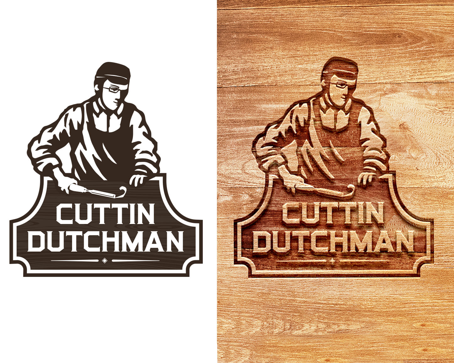Logo Design entry 1453670 submitted by quimcey to the Logo Design for Cuttin Dutchman  run by Rveurink