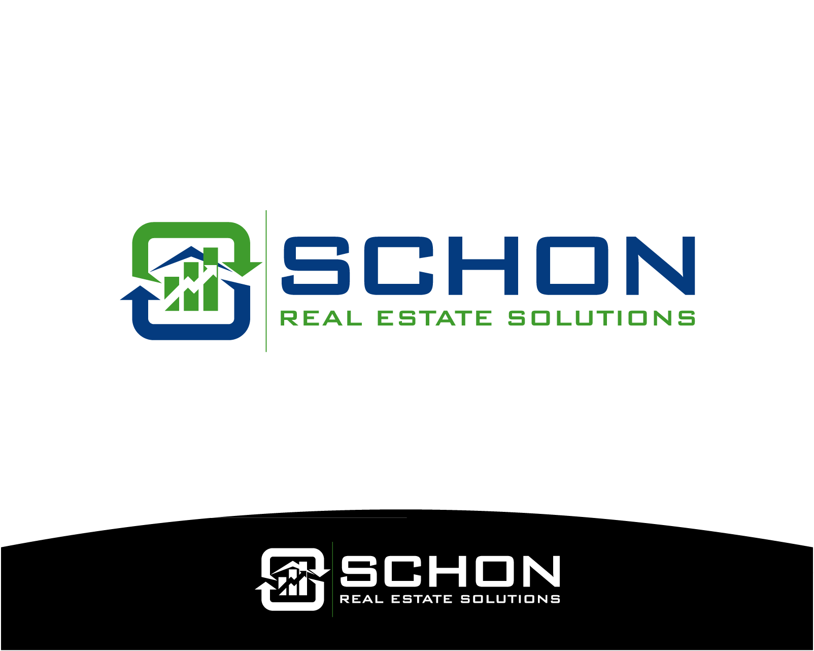 Logo Design entry 1456804 submitted by cclia to the Logo Design for Schon Real Estate Solutions run by lmschon
