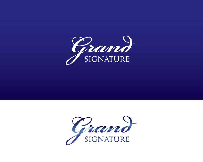 Logo Design entry 1460525 submitted by nsdhyd to the Logo Design for GRAND Signature invest run by Grandsignature