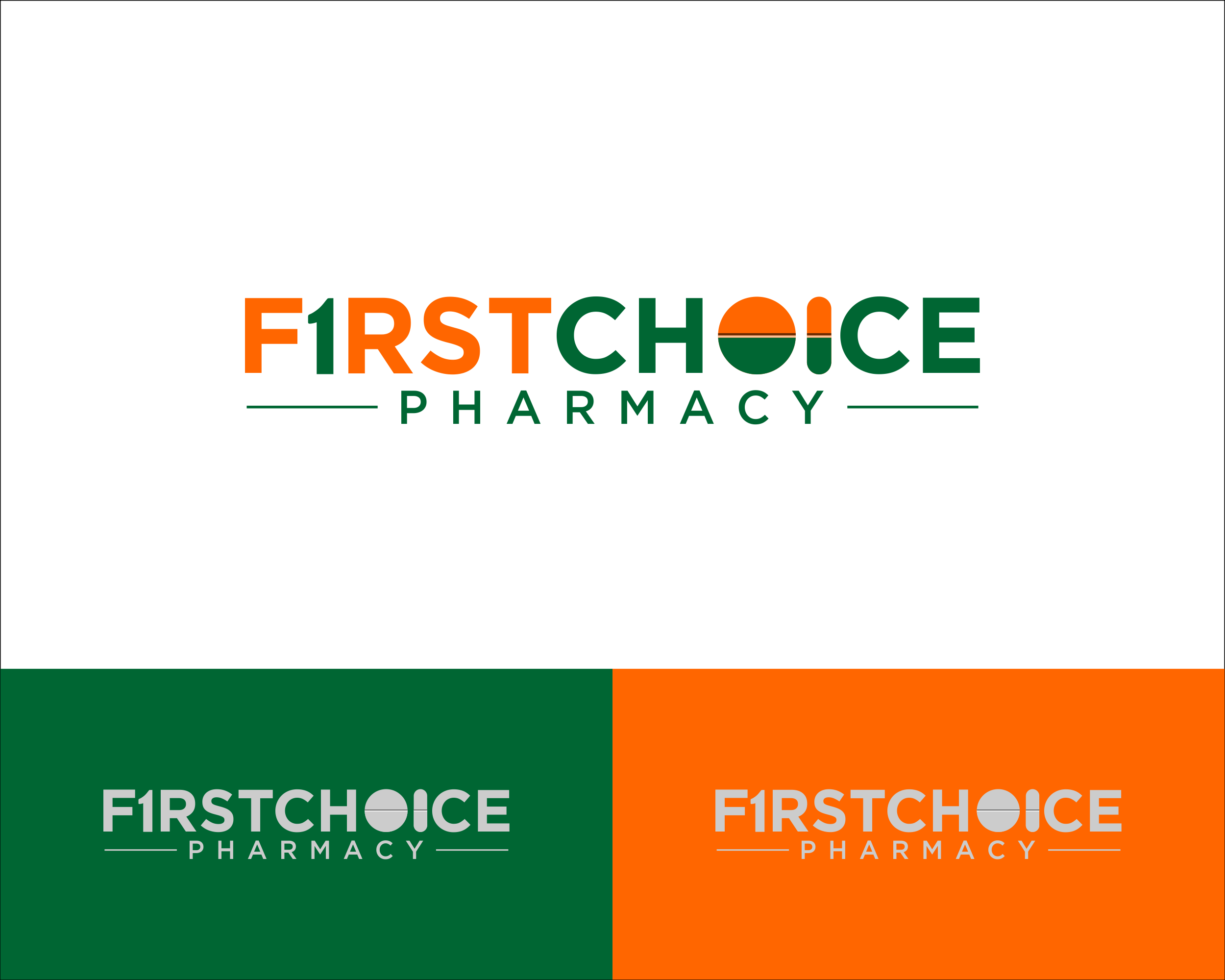 Logo Design entry 1462561 submitted by Super to the Logo Design for FirstChoice Pharmacy run by khunt29642
