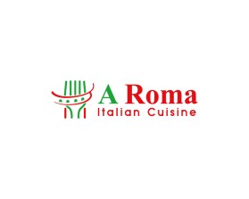 Logo Design entry 1464022 submitted by alessio.junta to the Logo Design for Aroma Italian Cuisine run by Bang4aBuck