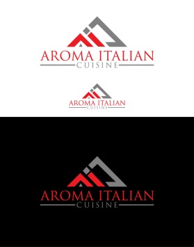 Logo Design entry 1464024 submitted by davebowman to the Logo Design for Aroma Italian Cuisine run by Bang4aBuck
