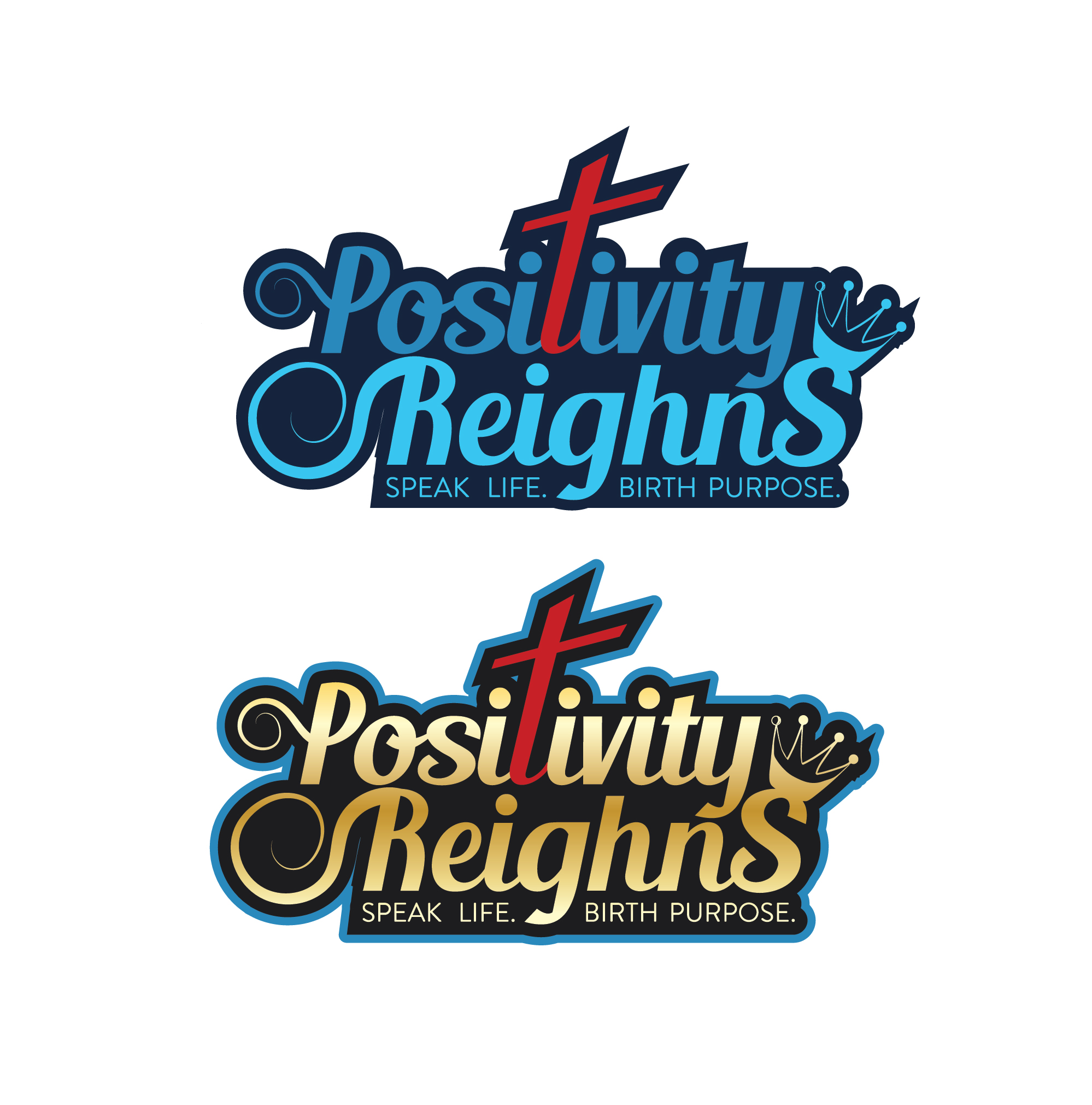 Logo Design entry 1466472 submitted by morearts to the Logo Design for Positivity ReigHnS run by 404-626-4425