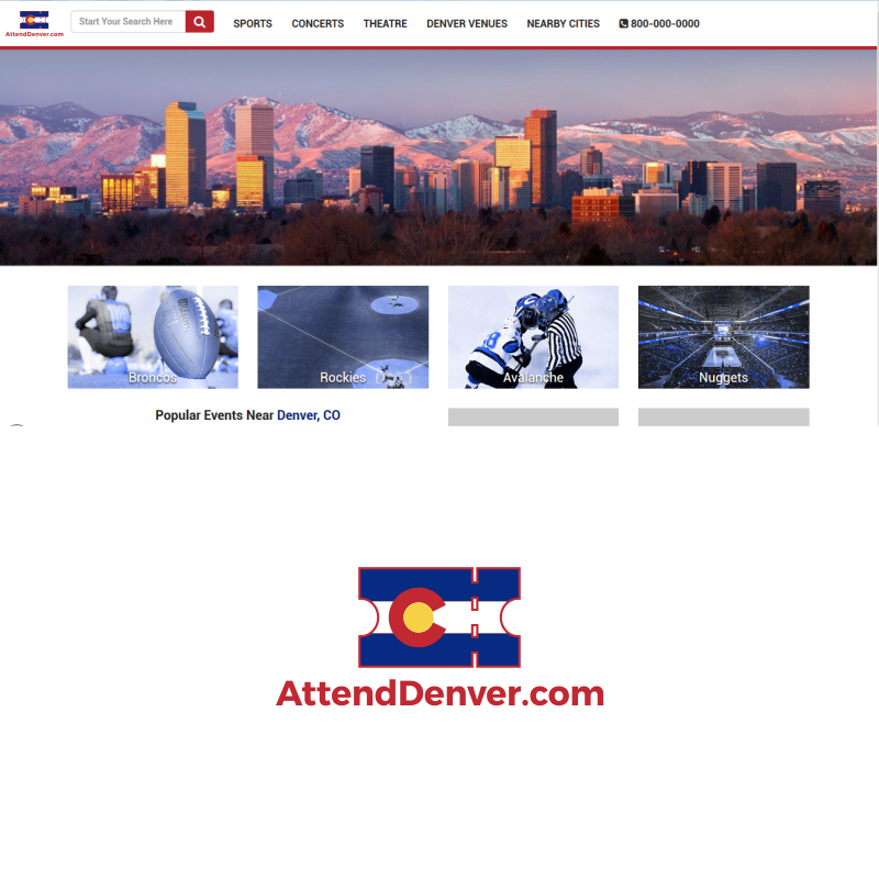 Logo Design entry 1467316 submitted by nouval8kurniesha9 to the Logo Design for AttendDenver.com run by attendlouisville@gmail.com