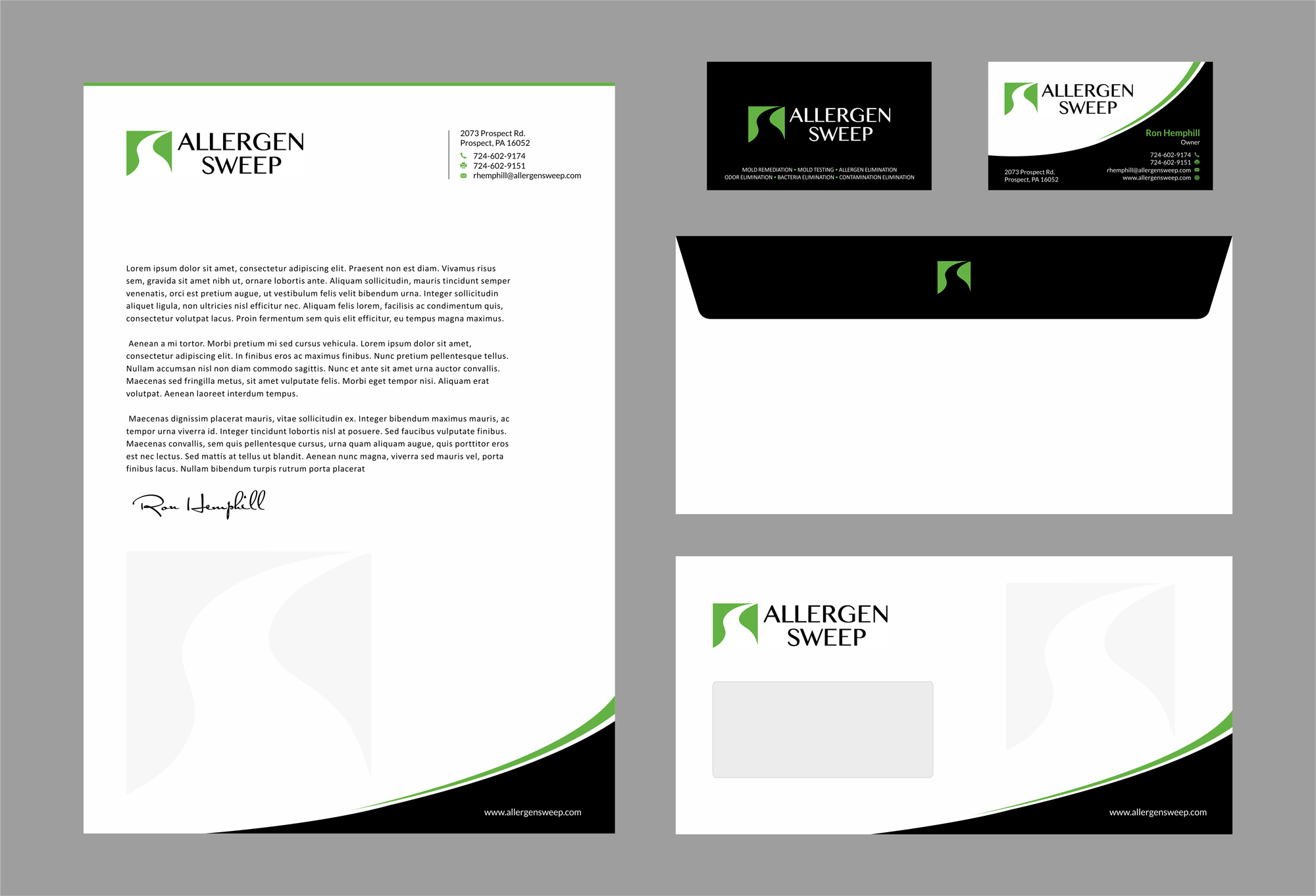 Business Card & Stationery Design entry 1523271 submitted by skyford412