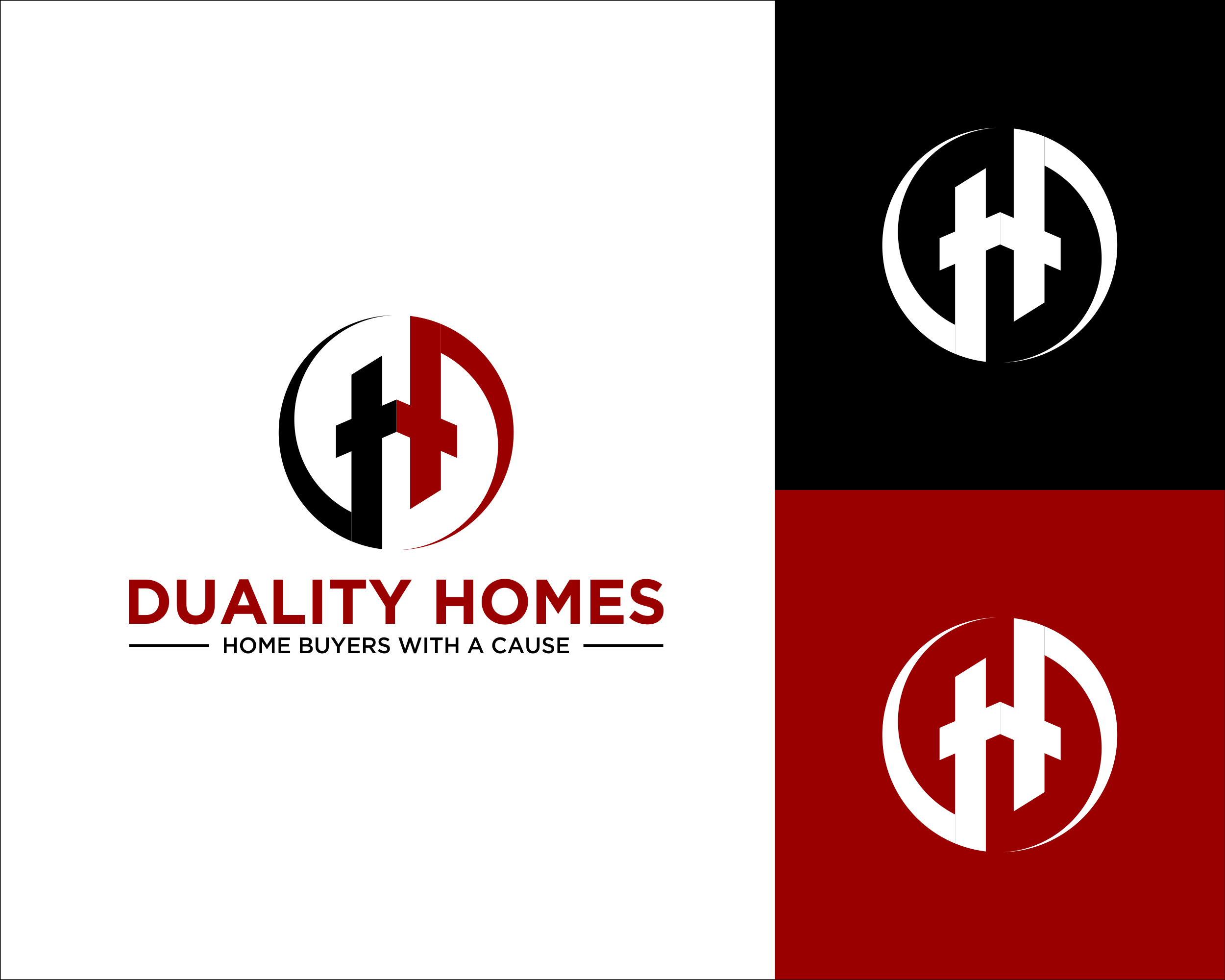 Logo Design entry 1470992 submitted by Super to the Logo Design for dualityhomes.com run by izzymaccio