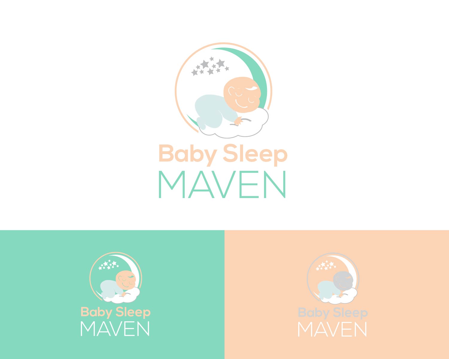 Logo Design entry 1472345 submitted by jymarie01 to the Logo Design for Baby Sleep Maven run by Rikitaubenblat