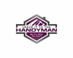 Logo Design entry 1472906 submitted by Afri Visual to the Logo Design for Leave it for the handyman run by ginabasic
