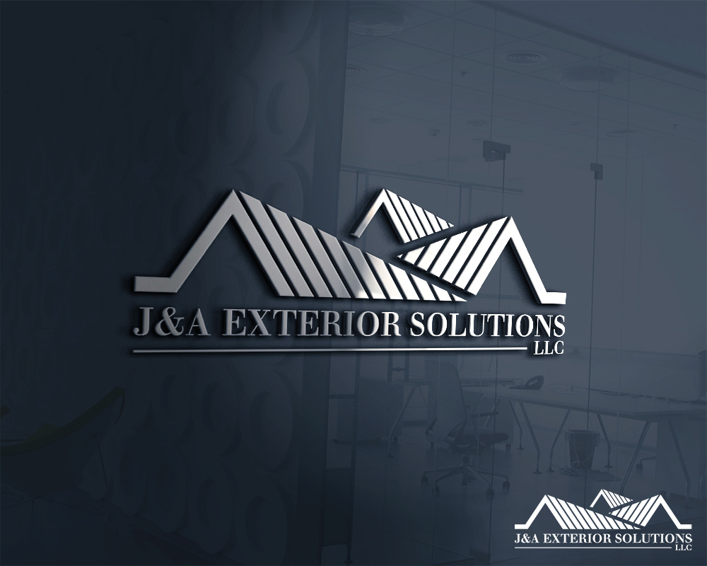 Logo Design entry 1473713 submitted by KENJI21 to the Logo Design for J&A EXTERIOR SOLUTIONS LLC. run by jaexteriorsolutions